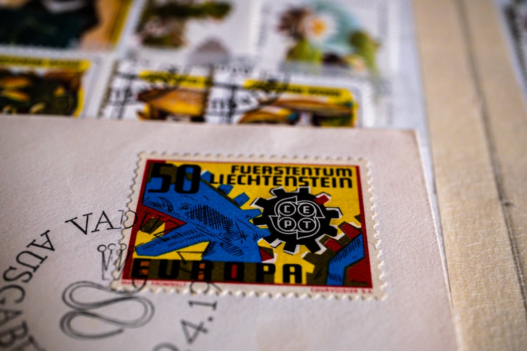 Stempelabdruck auf offiziellem Dokument